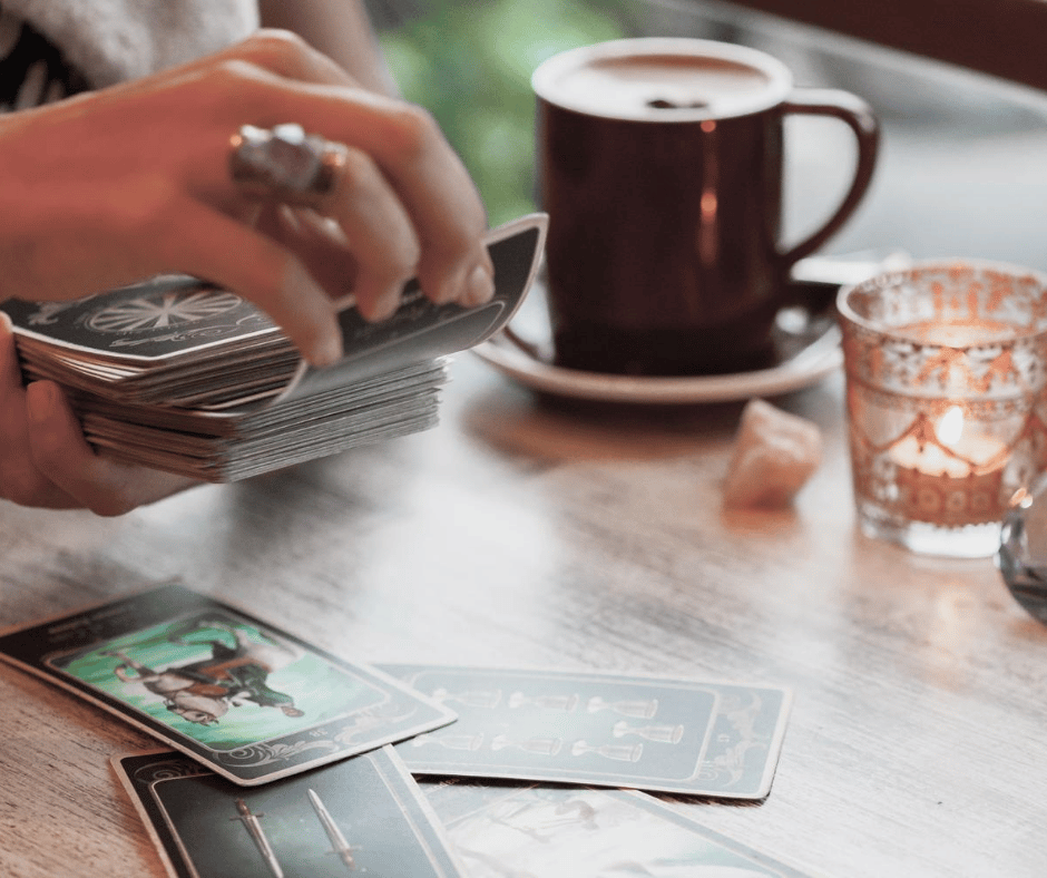 Intuitive tarot, pendulum and oracle readings