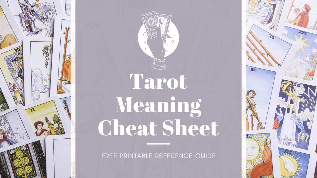 tarot meaning cheat sheet