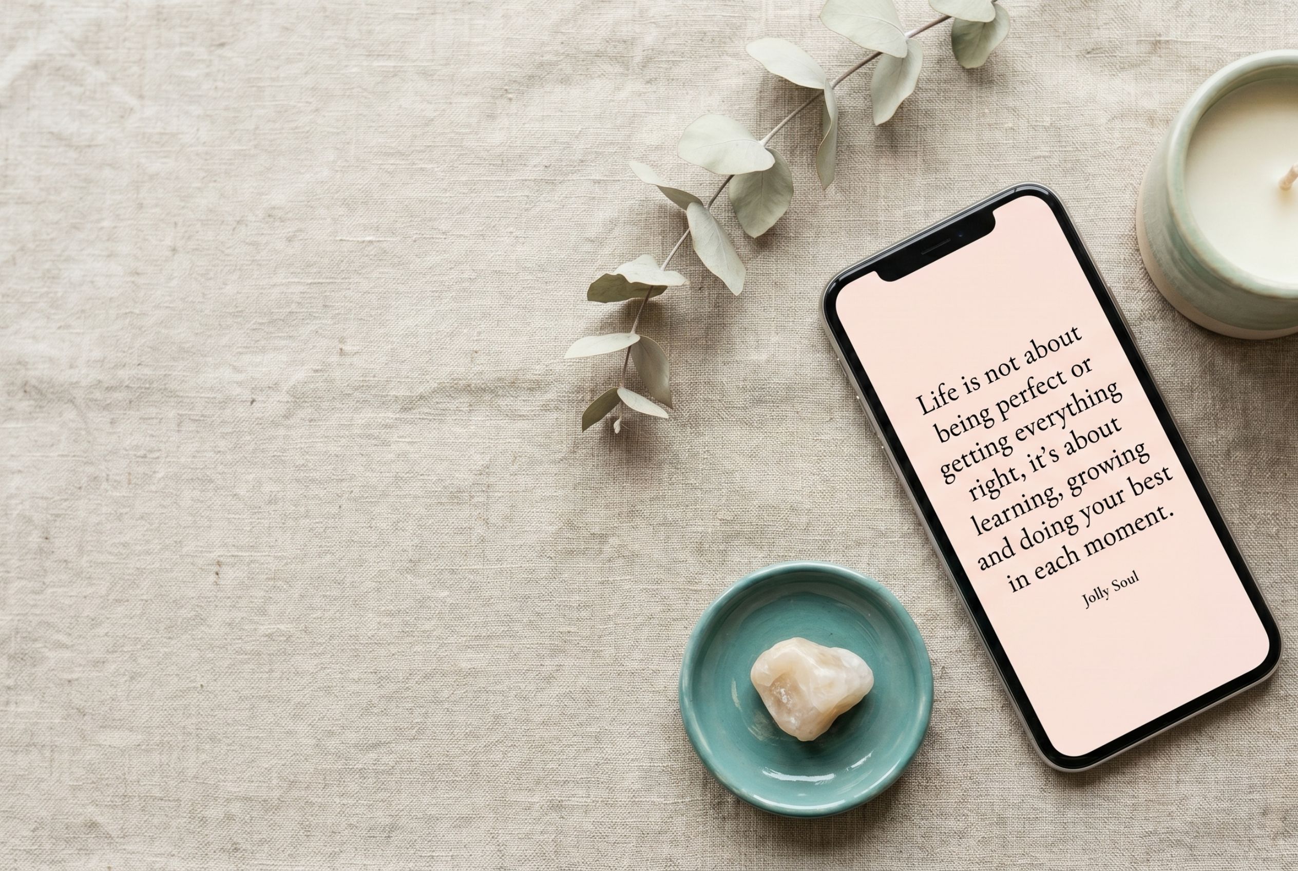 Free Instagram Quote Maker by Blissful Careers - create aesthetic quote posts for Instagram and Pinterest