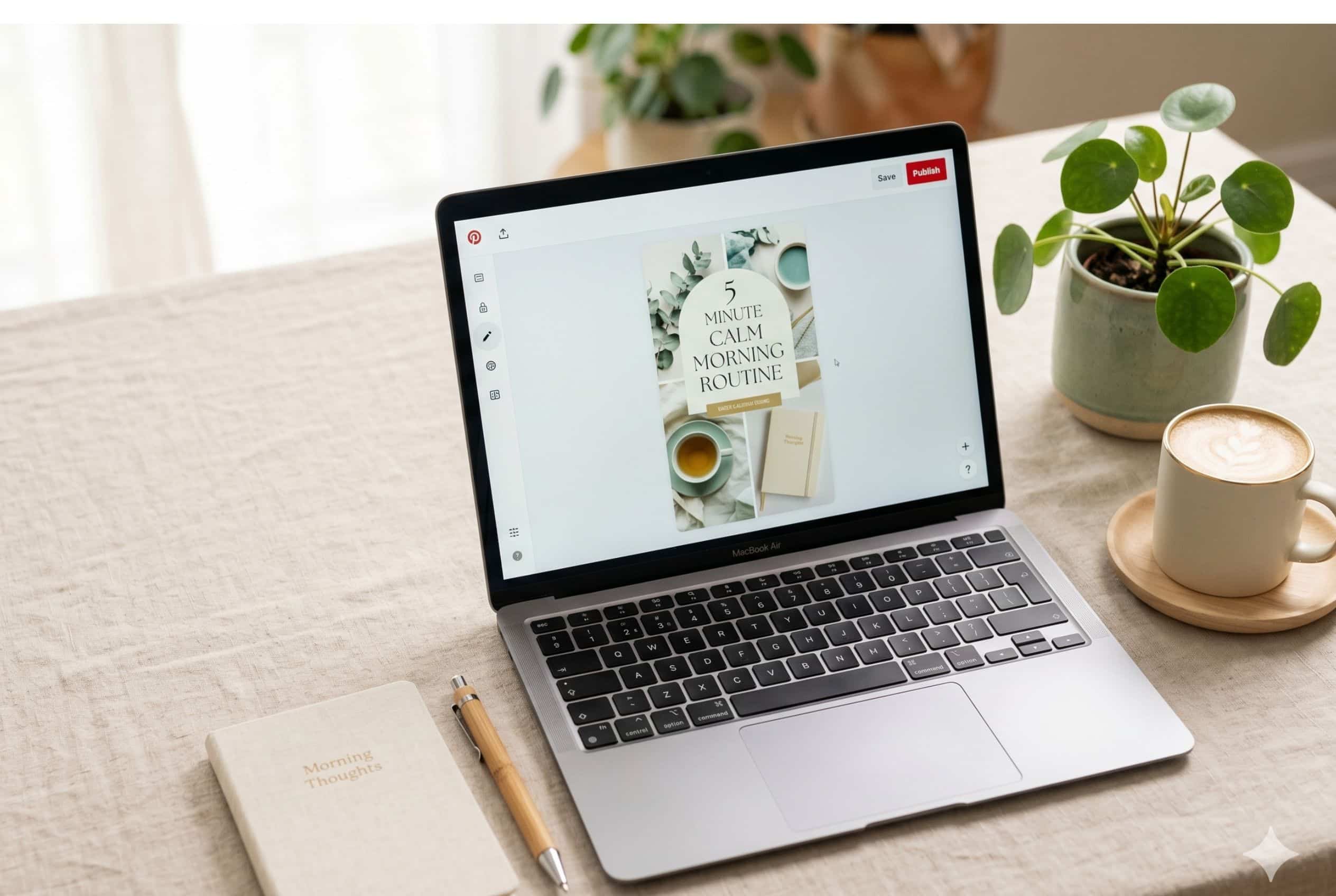 Free Pinterest Pin Generator by Blissful Careers - design and download 1000x1500 Pinterest pins