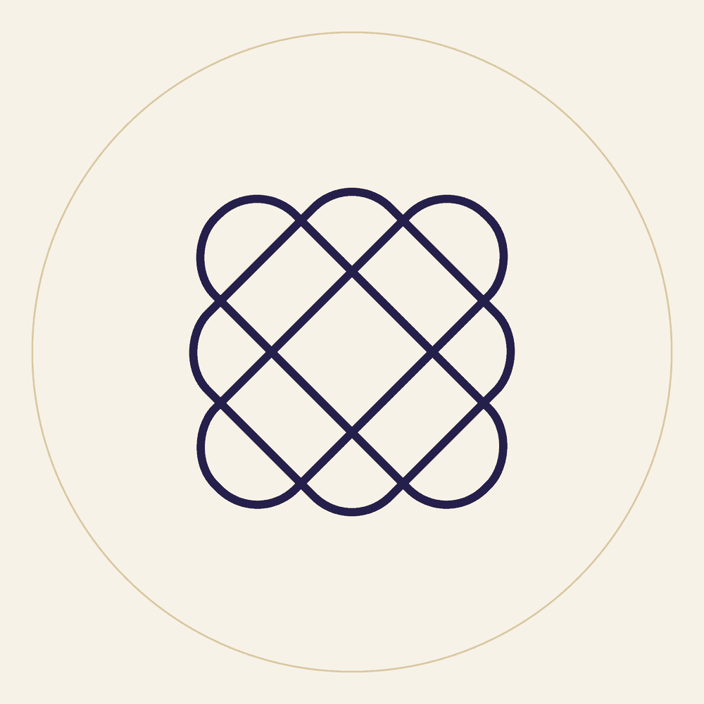 Endless knot sacred geometry symbol from Buddhist tradition
